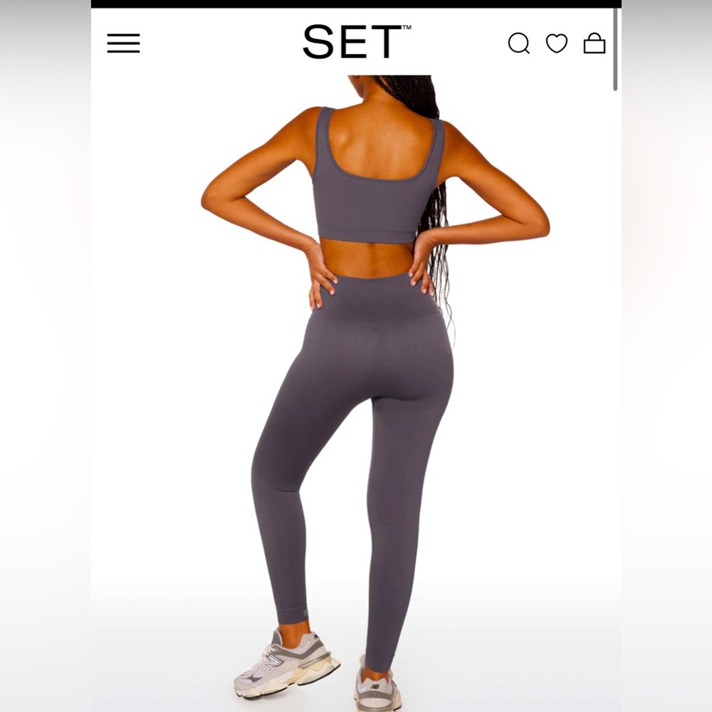 Set active Sculptflex grey leggings